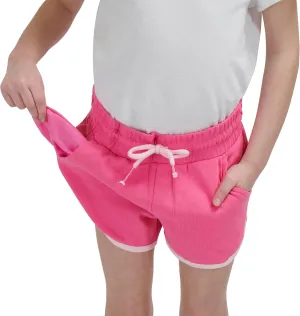 Lands' End Girls' Super Soft Stretch Waist Basic Camp Shorts (S-XXL)