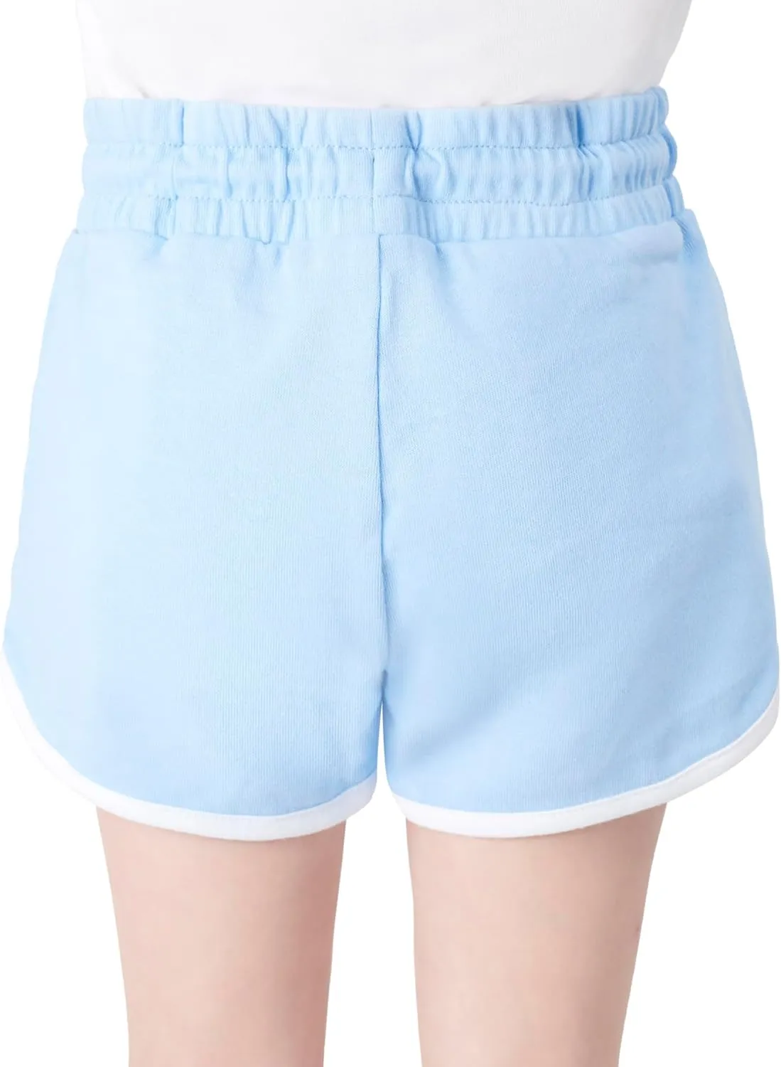 Lands' End Girls' Super Soft Stretch Waist Basic Camp Shorts (S-XXL)