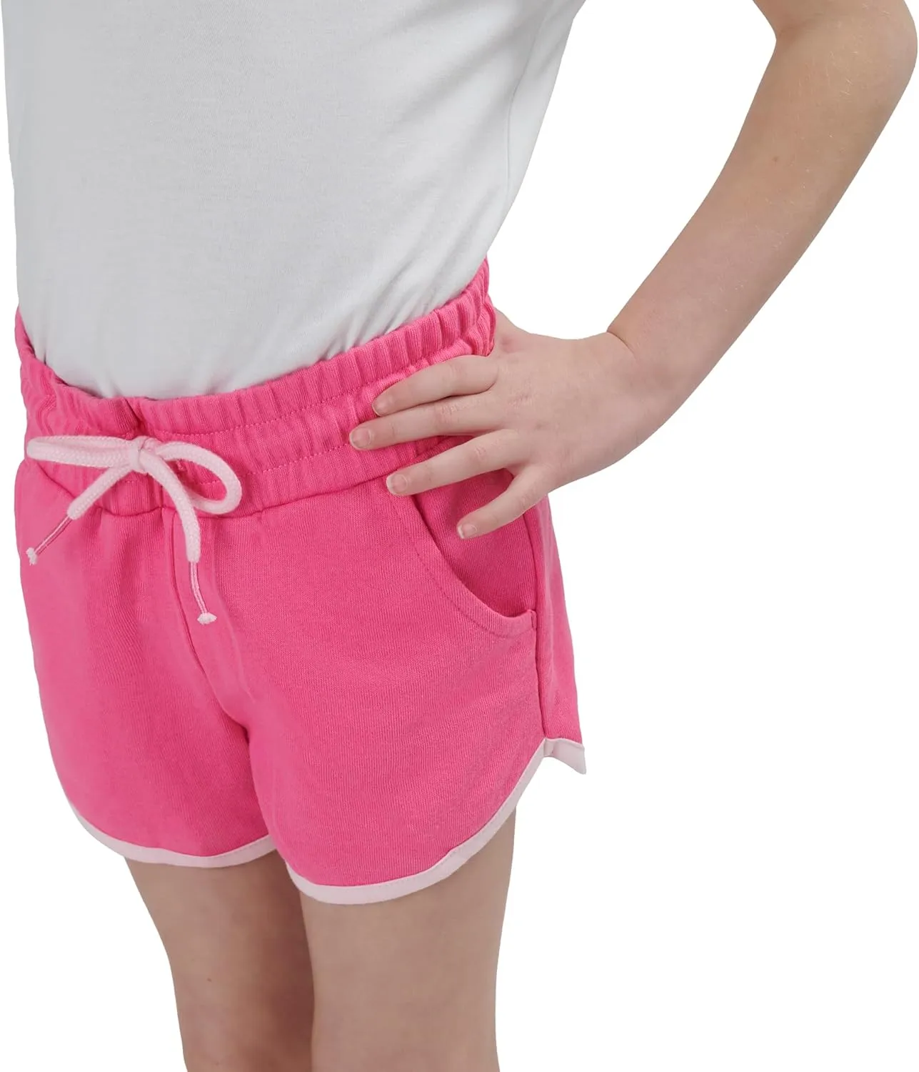Lands' End Girls' Super Soft Stretch Waist Basic Camp Shorts (S-XXL)