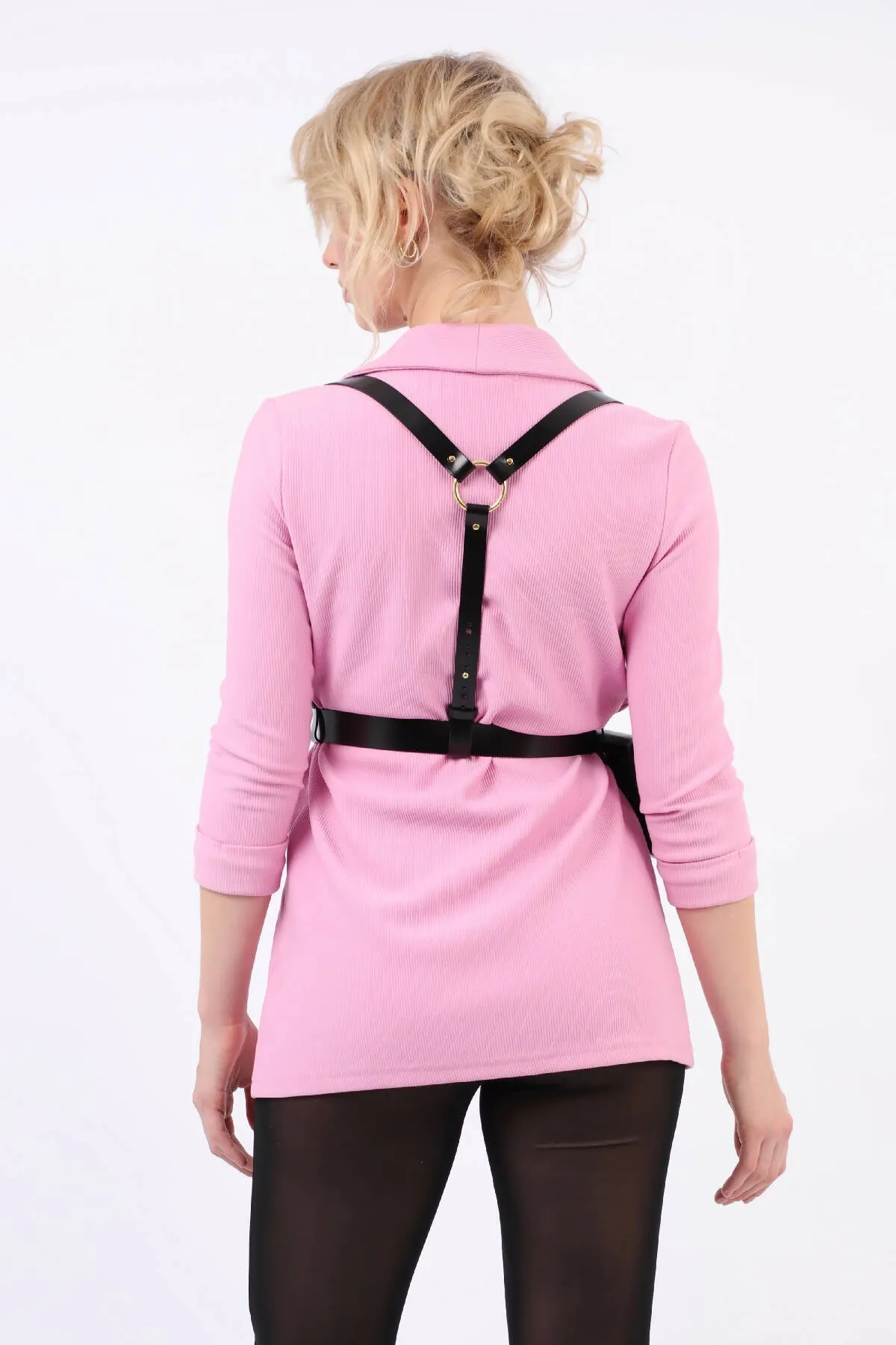 Leather Envelope Harness Bag