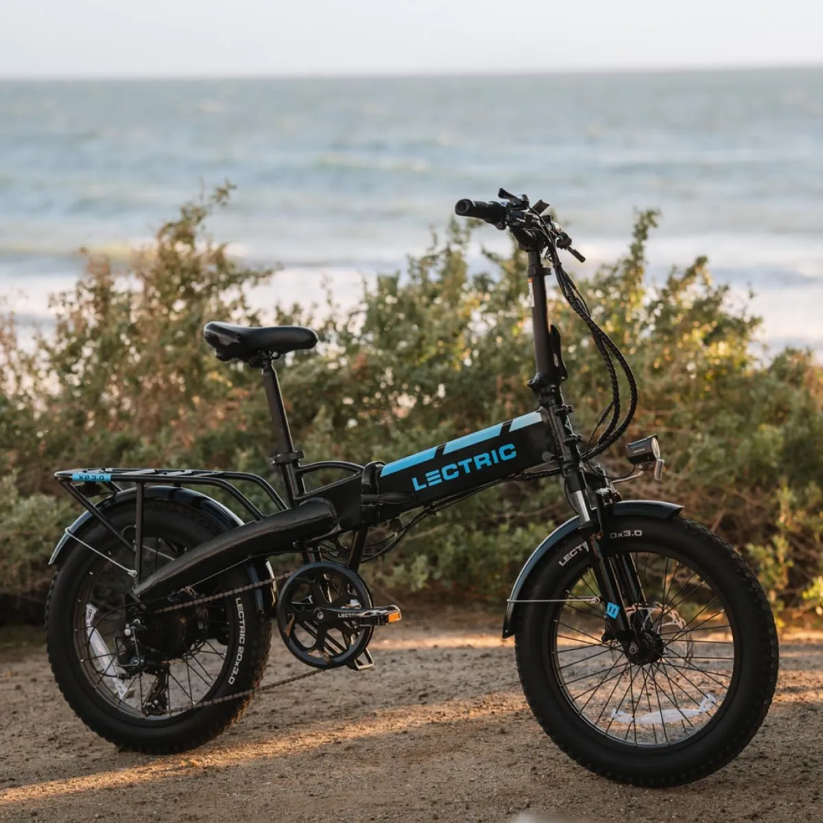 LECTRIC XP 3.0 Long-Range Electric Bike | Adult Folding Bikes - Weighs Only 64lbs | 65 Mile Range w/ 5 Pedal-Assist Levels | 28mph Top Speed - Class 1, 2, 3 eBike