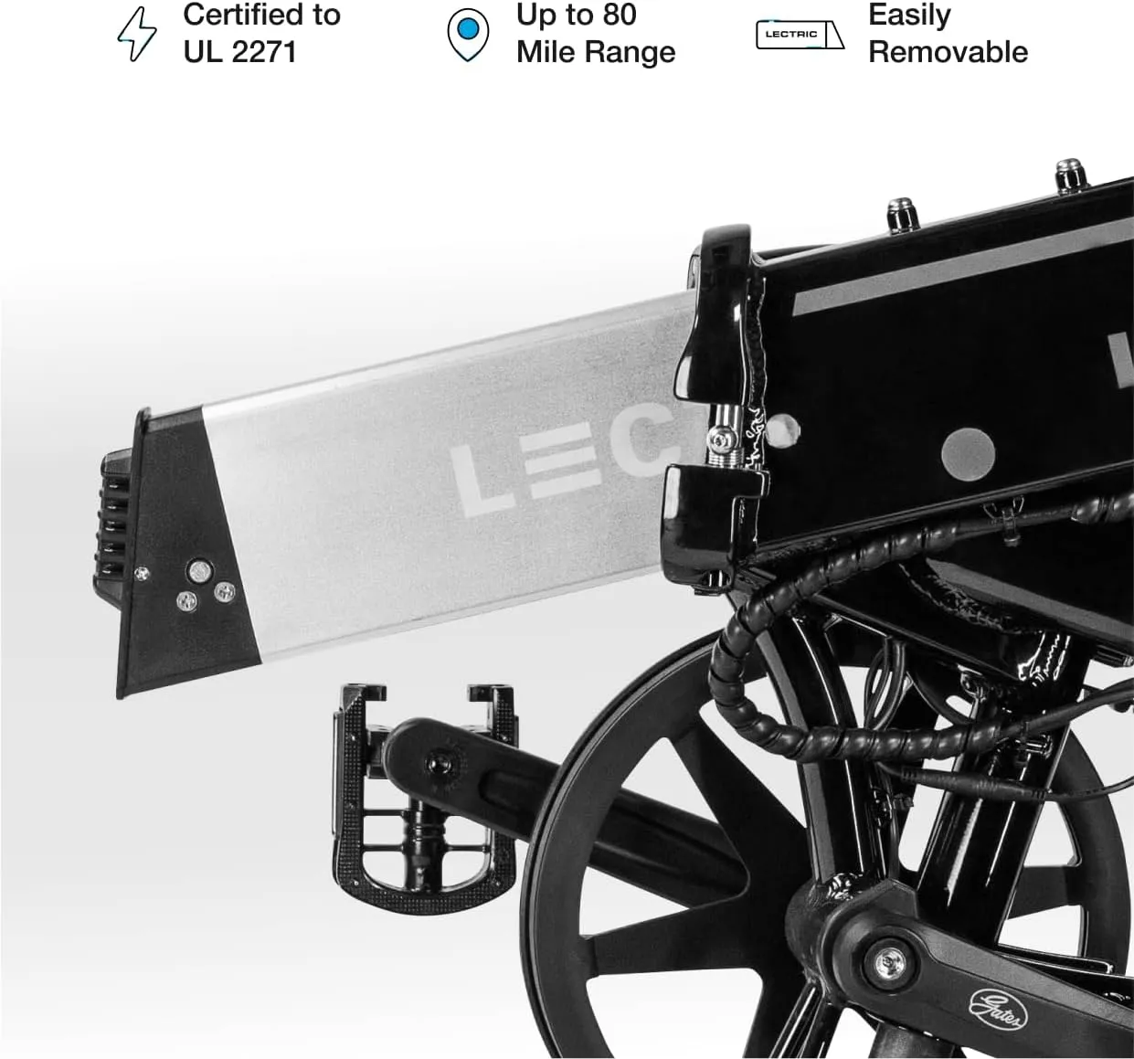 LECTRIC XP 3.0 Long-Range Electric Bike | Adult Folding Bikes - Weighs Only 64lbs | 65 Mile Range w/ 5 Pedal-Assist Levels | 28mph Top Speed - Class 1, 2, 3 eBike