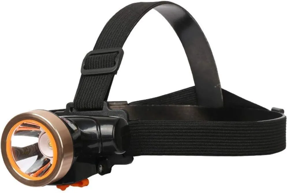 LED Head Torch,Headlamp Rechargeable Flashlight for Mining,Camping, Hiking, Fishing
