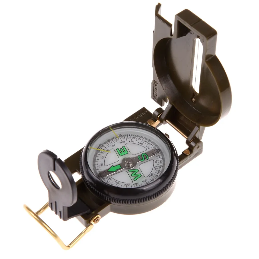 Lens Compass Army Green Folding Adjustable Surprise sale