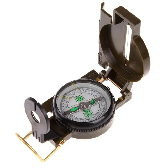 Lens Compass Army Green Folding Adjustable Surprise sale