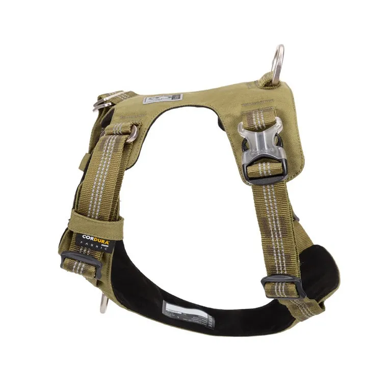 Lightweight 3M reflective Harness Army Green 2XS For Dogs