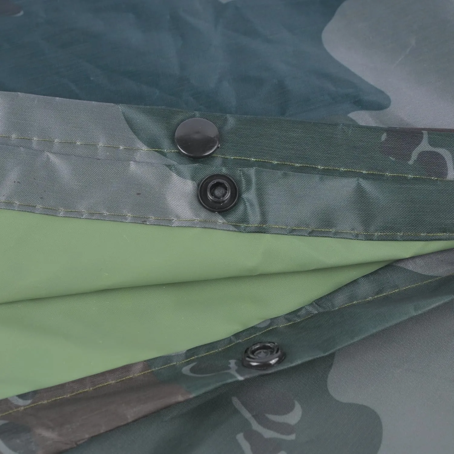 LOOGU Rain Poncho Waterproof Hooded Rain Coat Multi-Use Camo Shelter Ground Sheet for Hunting Camping Hiking
