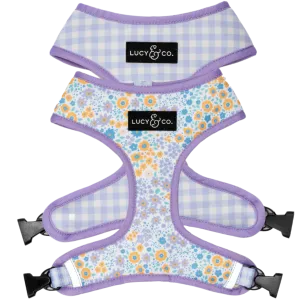 Lucy&Co Reversible Dog Harness: Among the Wildflowers