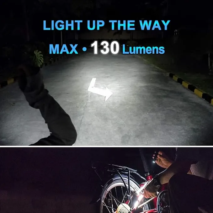 LUMINTOP Tool AAA Waterproof Flashlight, 130 Lumens, IPX-8, TIR Lens, 3 Output Modes, Memory Function, Battery Powered