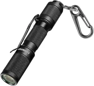 LUMINTOP Tool AAA Waterproof Flashlight, 130 Lumens, IPX-8, TIR Lens, 3 Output Modes, Memory Function, Battery Powered