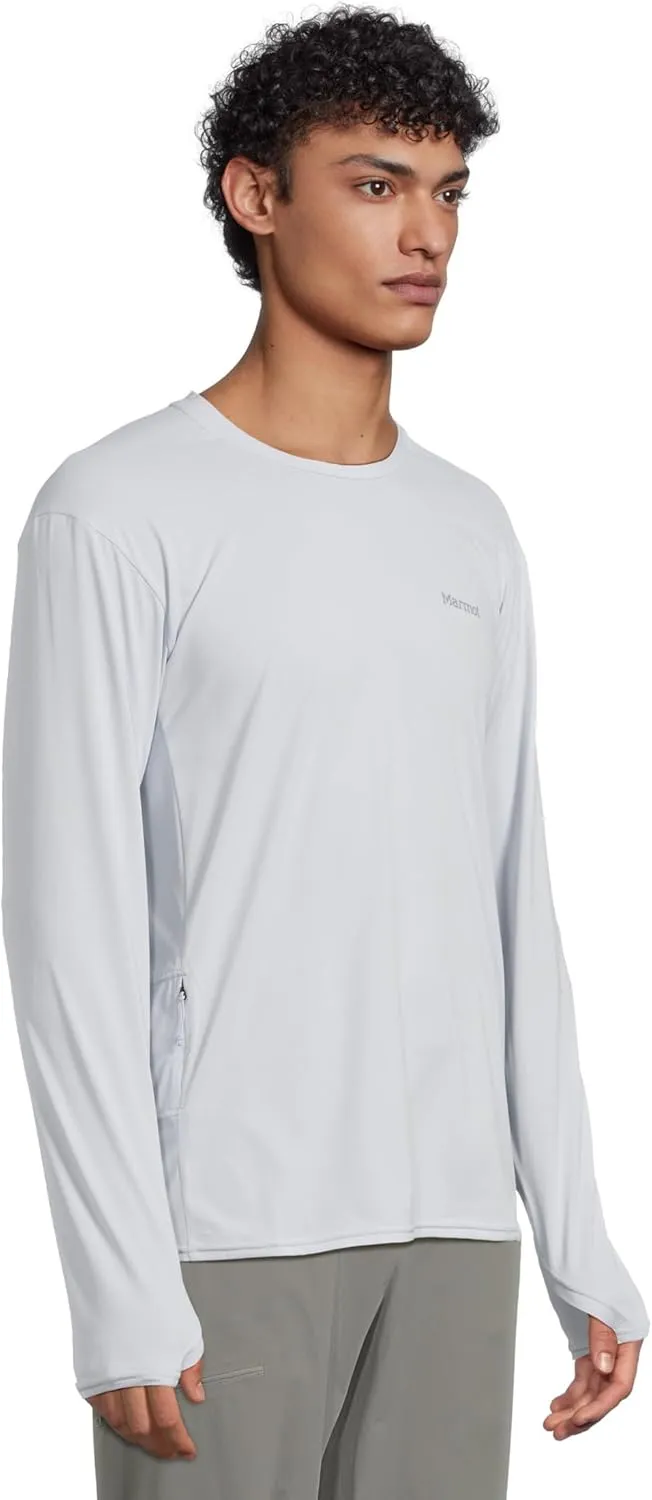 Marmot Men's Airexchange Solarshield Crew Long Sleeve