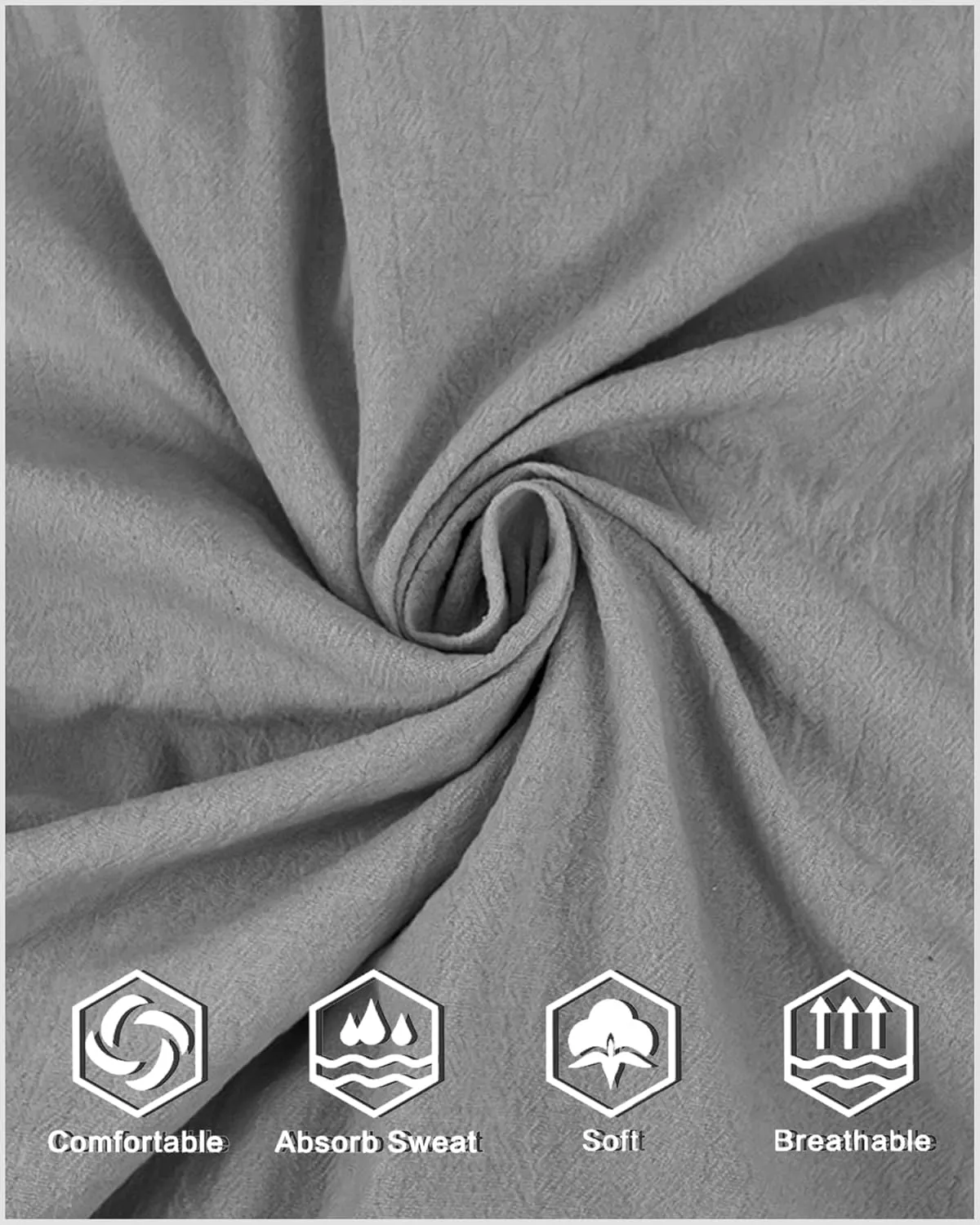 MARSVOVO Mens Japanese Art Long Sleeve Hooded Shirts Lightweight Quarter Button Hoodie Casual Cool Tops for Spring Fall
