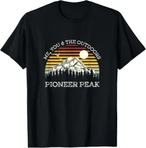 Me You and the Outdoors Pioneer Peak Hiking Alaska Hiker T-Shirt