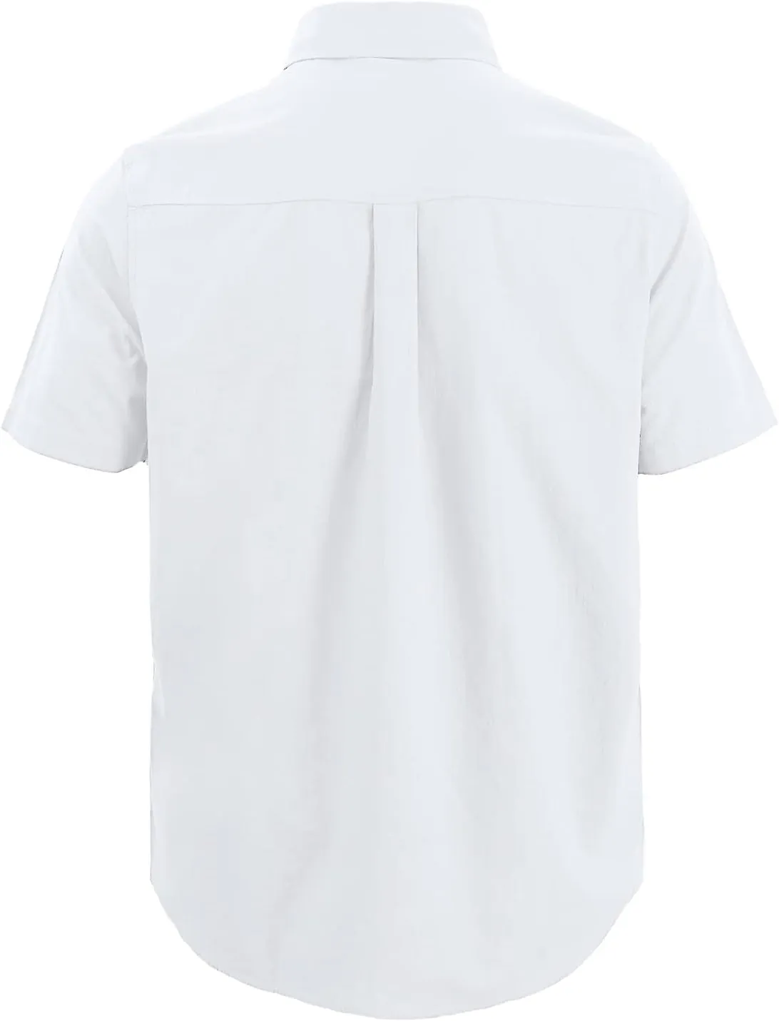 Mens Casual Linen Cotton Button Down Short Sleeve Shirts Cuban Camp Guayabera Beach Tops