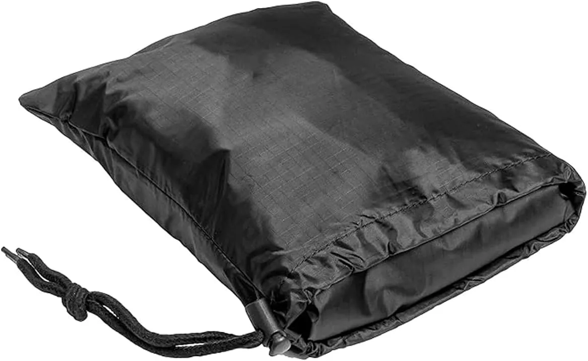 Mil-Tec Adult Ripstop Wet Weather Lightweight Waterproof Multi-Use Rain Poncho with Hood - Use as Bivouac Sack, Shelter Tent