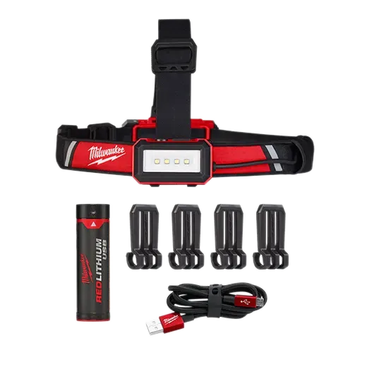 MILWAUKEE REDLITHIUM™ USB Low-Profile Headlamp