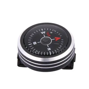 Mini Watch Strap Button Compass