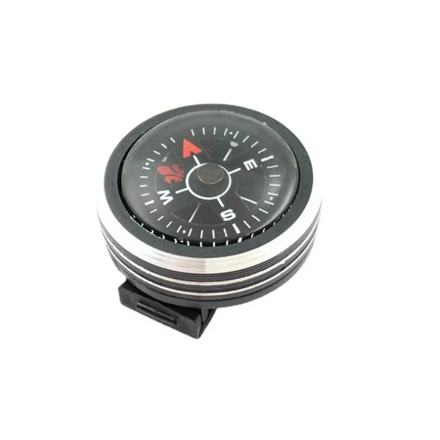 Mini Watch Strap Button Compass