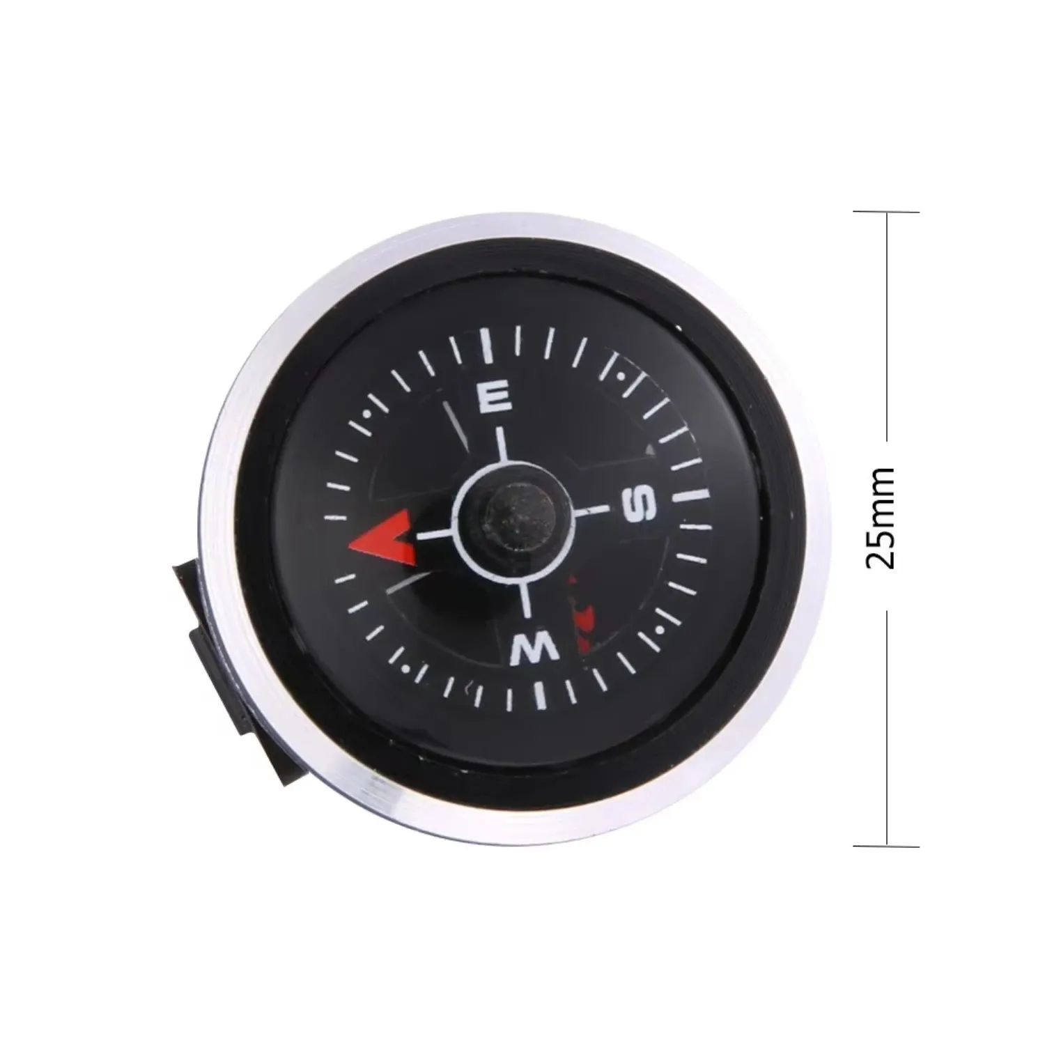 Mini Watch Strap Button Compass