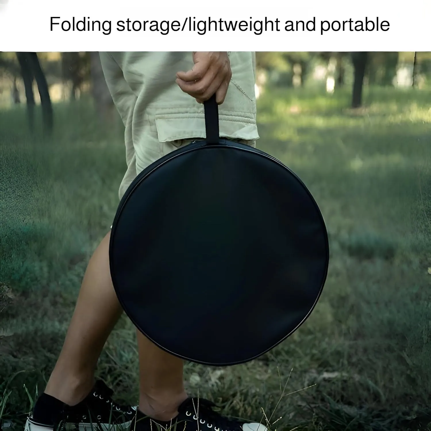 Mokcoliy]Folding Table and Chairs Desk Combo Fishing N-Slip Footwr Ied Plate T Table Litweit and Table Rnd and Smoo Multifunction