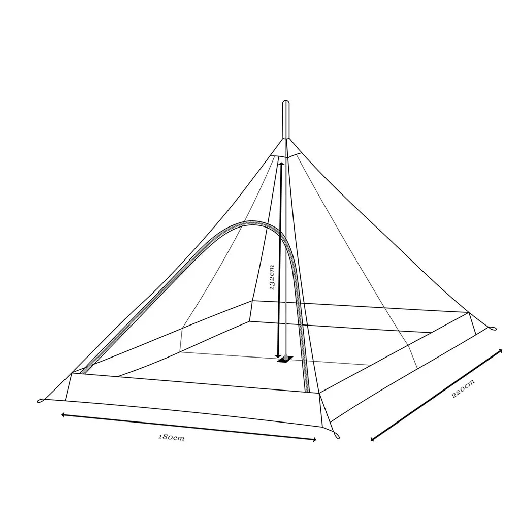 Mont Hypermid 2 Pyramid Tent Full Mesh Inner