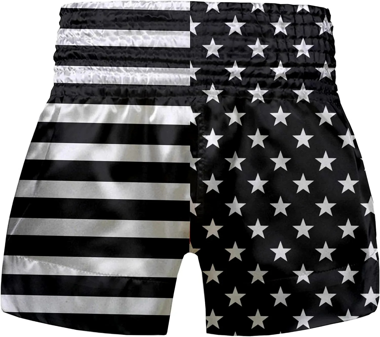 Muay Thai Shorts -Boxing Trunks- MMA Pants Workout Kickboxing Gym Clothing