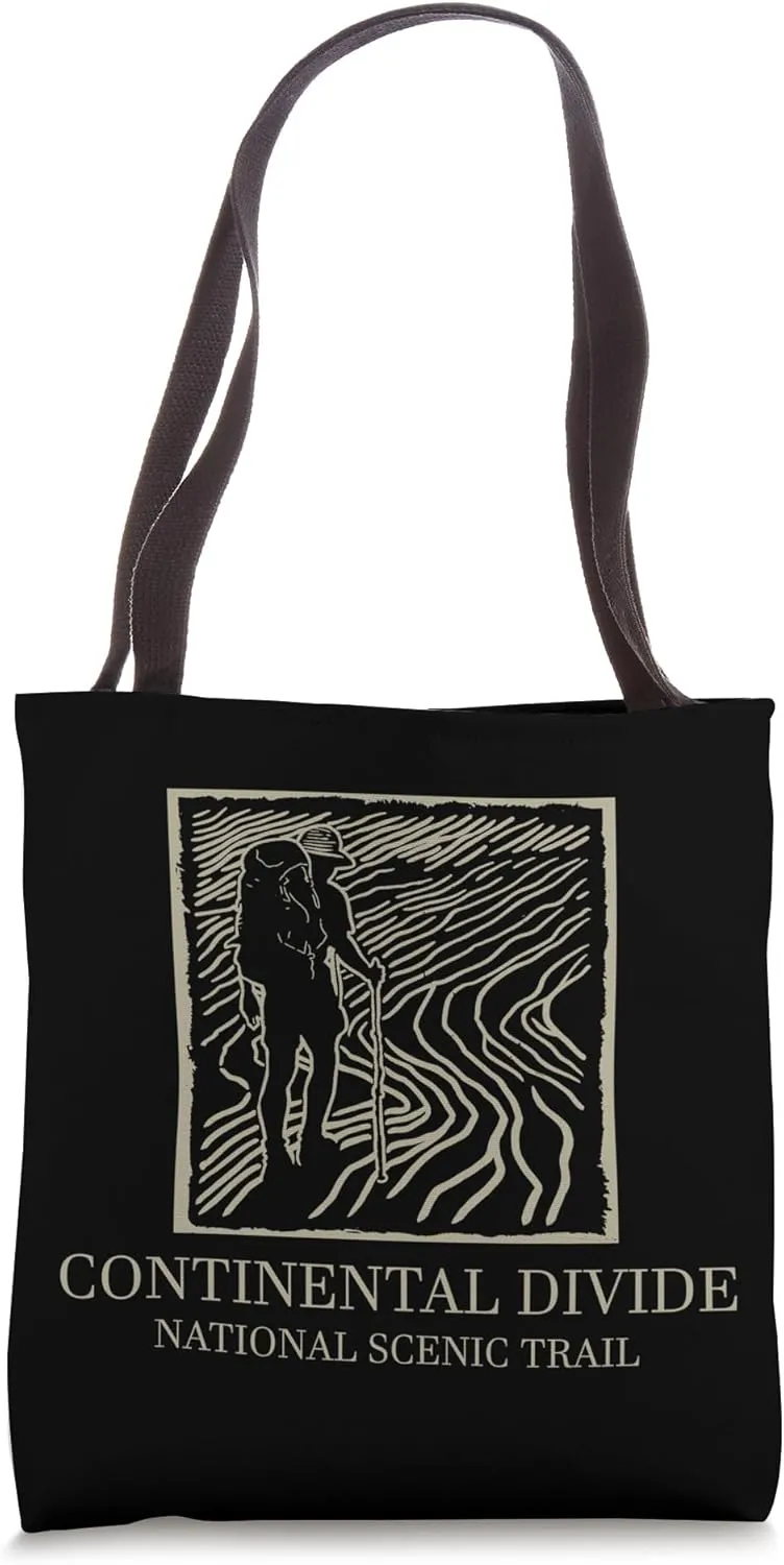 National Scenic Trail - Continental Divide Trail Hiker Tote Bag