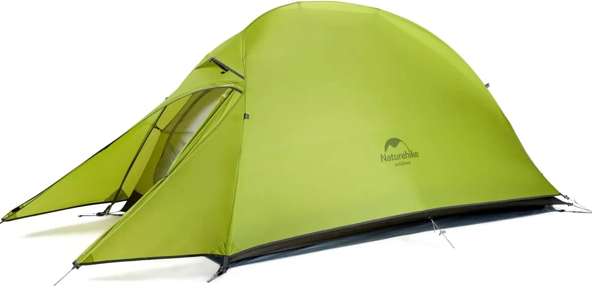 Naturehike Cloud-Up 1 Person Tent, Lightweight Backpacking Tents for One Man, Waterproof Ultralight One Person Tent for Camping Hiking Backpacking