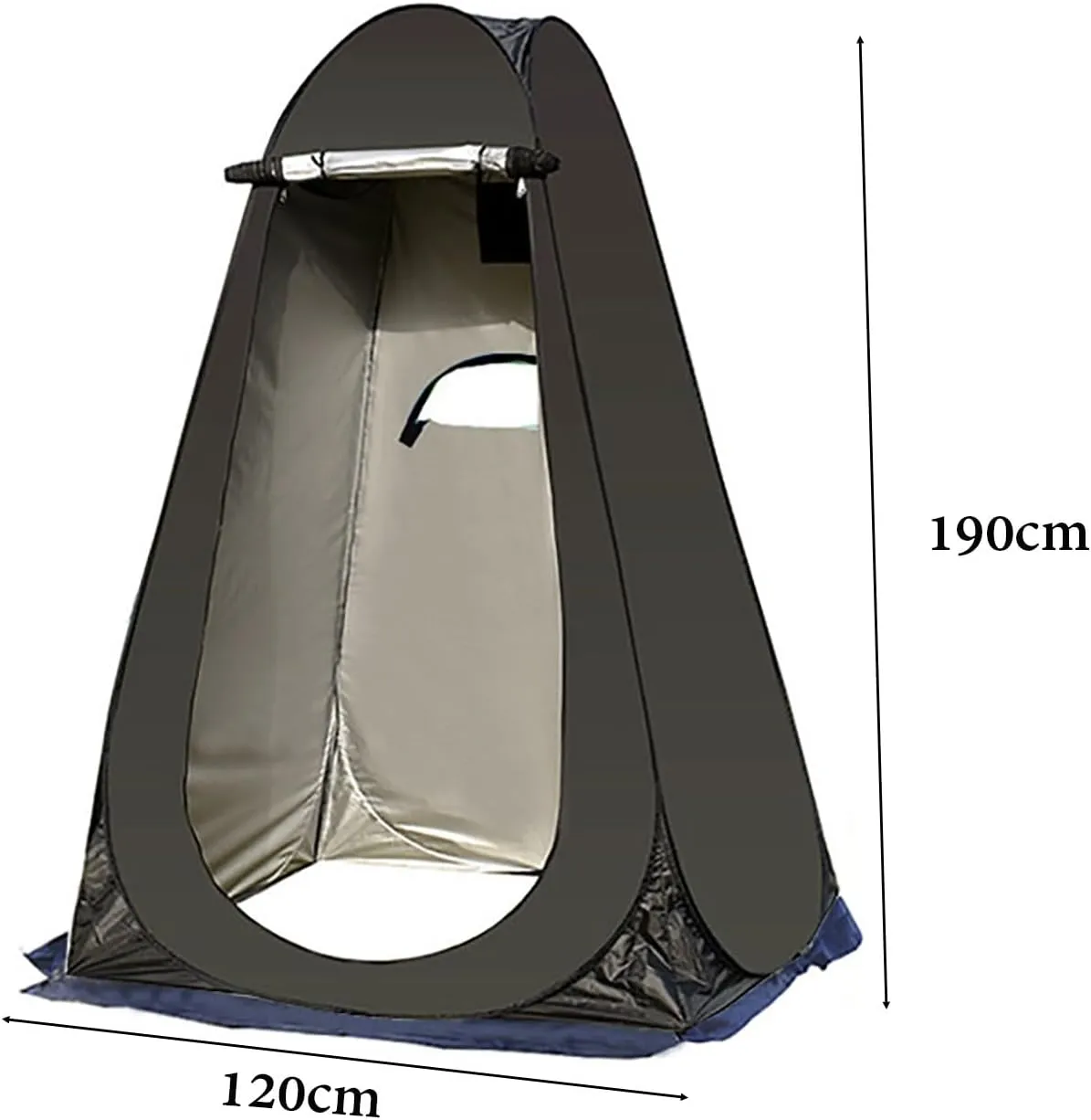 NEONMAN Dressing Tent with 3 Ventilation Windows, Camping Toilet Tent Portable Privacy Shower Tent, Waterproof and Sun-Proof Protecting Privacy, Suitable for Camping(Camouflage Color 1)