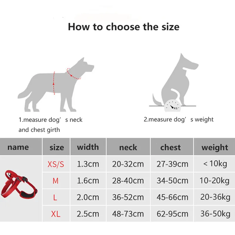 Night Reflective No Pull Dog Harness