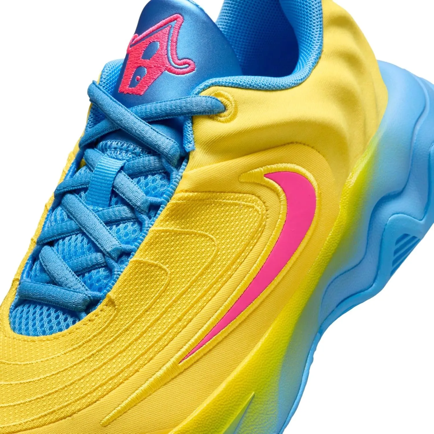Nike Giannis Immortality 4 "Candy Funhouse Big Kids' Basketball Shoes (FZ6734-700, Lightning/University Blue/Hyper Pink)