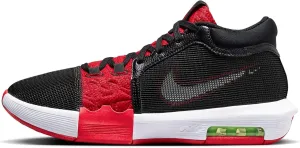 Nike Mens' Lebron Witness VIII Basketball Shoes (Black/University Red/Lime, US Footwear Size System, Adult, Men, Numeric, Medium, 9)