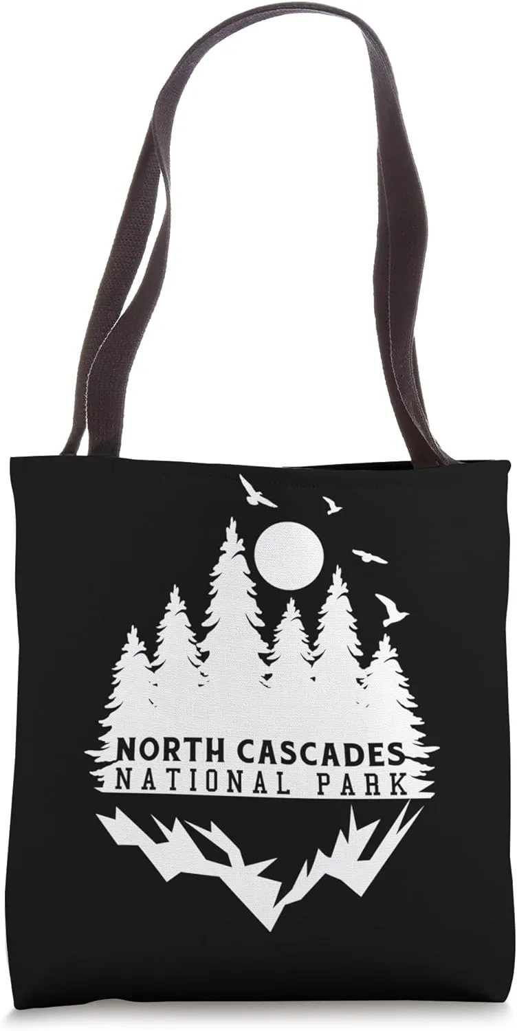 North Cascades National Park Hiking Vacation Tote Bag