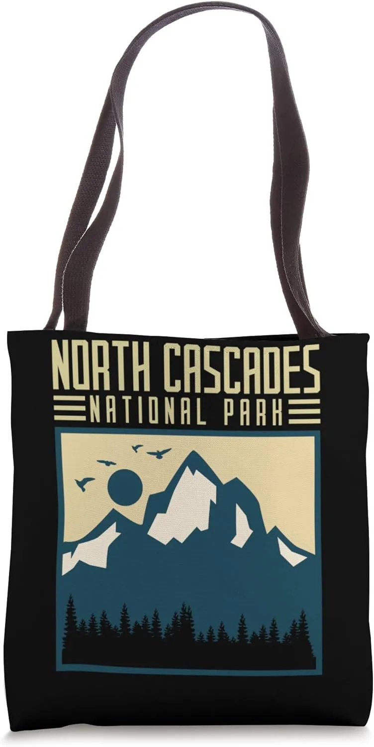 North Cascades National Park Hiking Vacation Tote Bag