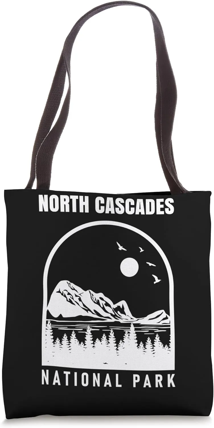 North Cascades National Park Hiking Vacation Tote Bag