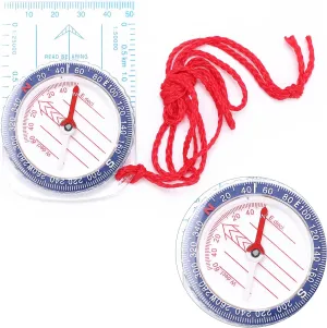 Orienteering Compass, Hiking Backpacking Compass, Advanced Scout Compass Camping and Navigation, Boy Scout Compass Kids, Baseplate Compass Survival, for Backpacking