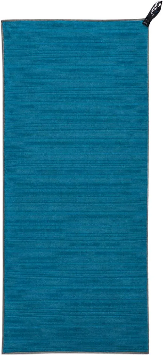 PackTowl Luxe Lightweight Microfiber Camping and Travel Towel, Lake, Hand