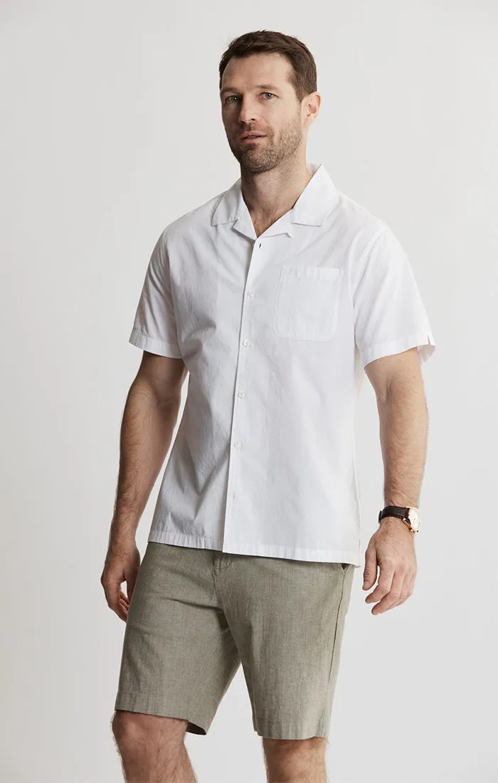 Paper Touch Short Sleeve Camp Shirt