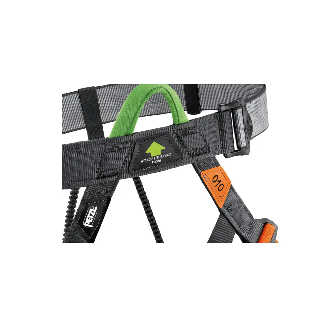 PETZL GYM HARNESS -GREY /ORANGE