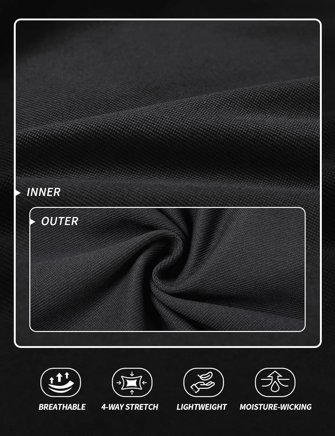 Pioneer Camp Men's Jogger Sweatpants Lightweight Workout Gym Running Track Sweat Pants with Pockets for Athletic Casual