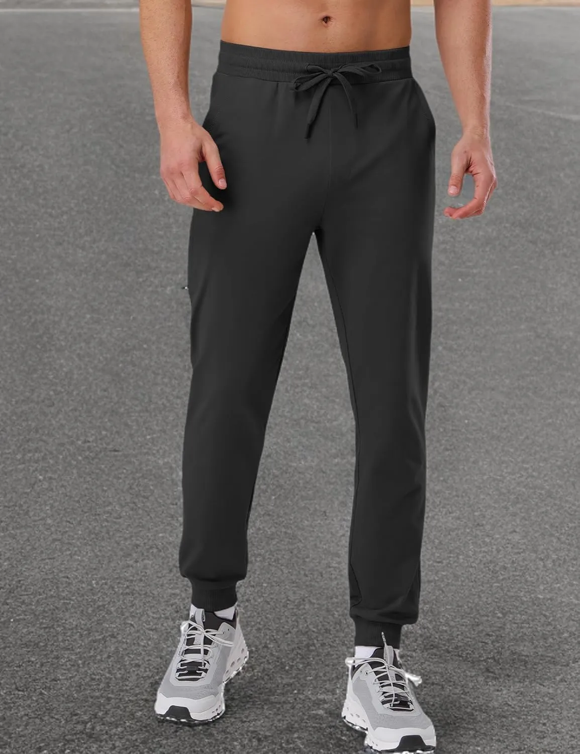 Pioneer Camp Men's Jogger Sweatpants Lightweight Workout Gym Running Track Sweat Pants with Pockets for Athletic Casual