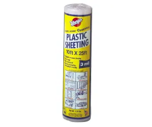 Plastic Sheeting - 10' x 25' (3 mil)