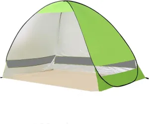 Pop Up Beach Tent, Quick Instant Automatic Portable Anti UV Sun Shelter Tents Fit 2Persons for Outdoor Camping, Park Picnic,Fishing, Baby Beach Tent