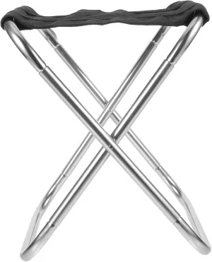 POPETPOP Portable Folding Stool Lightweight Camp Chair for Adults Compact and Easy to Carry for Hiking Fishing Camping BBQ and Outdoor Activities