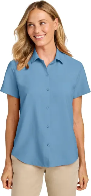 Port Authority Women's Short Sleeve UV Dockside Shirt