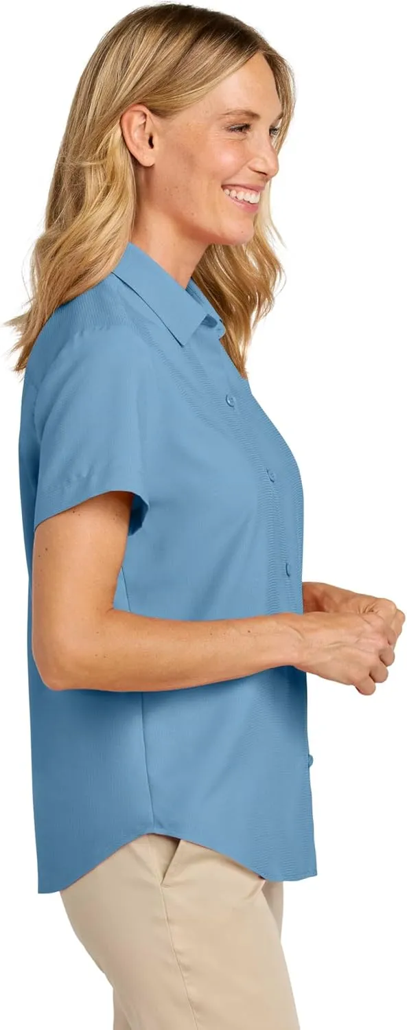 Port Authority Women's Short Sleeve UV Dockside Shirt