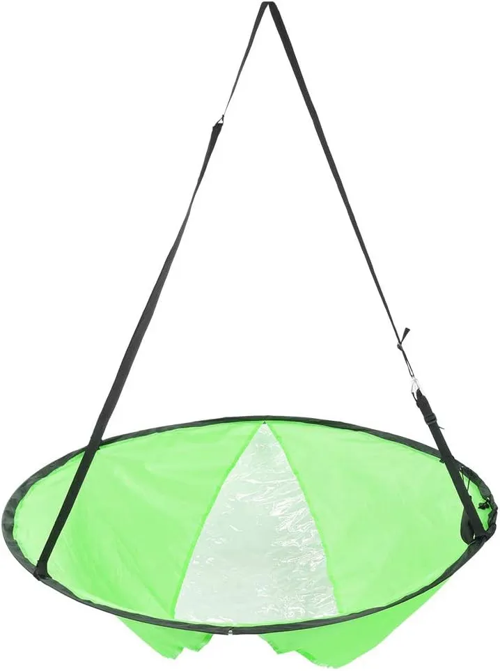 Portable Folding Kayak Sail Kit, Quick Setup Wind Sail, UV Resistant PVC Build, for Canoes Inflatables and Small Boats