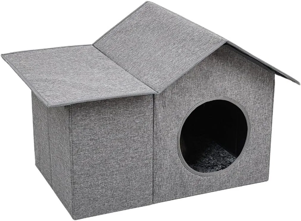 Portable Pet Cat House Shelter for Pet Outdoor Resting Supplies Weatherproof Camping Traveling Pet House