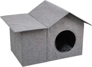 Portable Pet Cat House Shelter for Pet Outdoor Resting Supplies Weatherproof Camping Traveling Pet House
