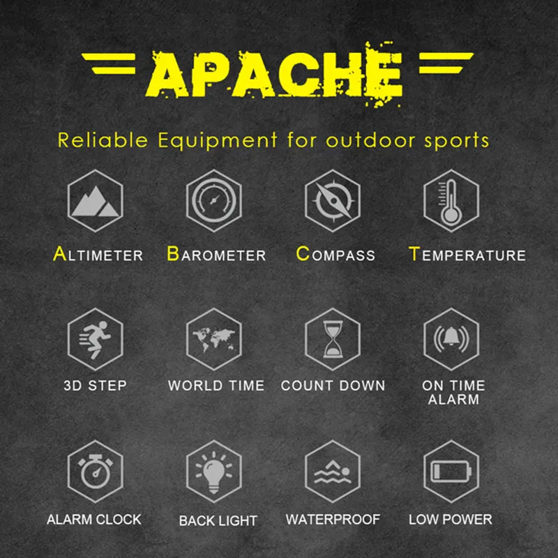 Premium Dive Smart Watch for Men – 50M Waterproof, Altimeter, Barometer, Compass, Diving Log, Free Diving Mode, Step Counter, Stopwatch, Air Pressure, CR2450 Battery